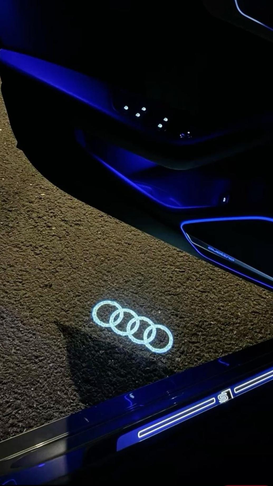 proiettore con logo per auto a scelta