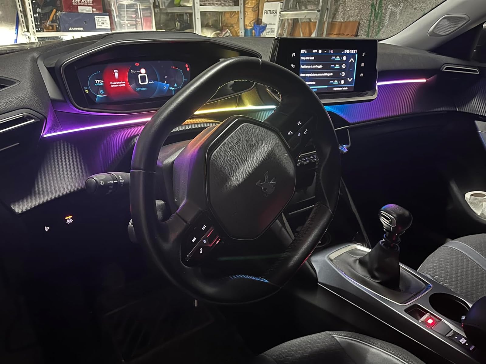 Led macchina a striscia