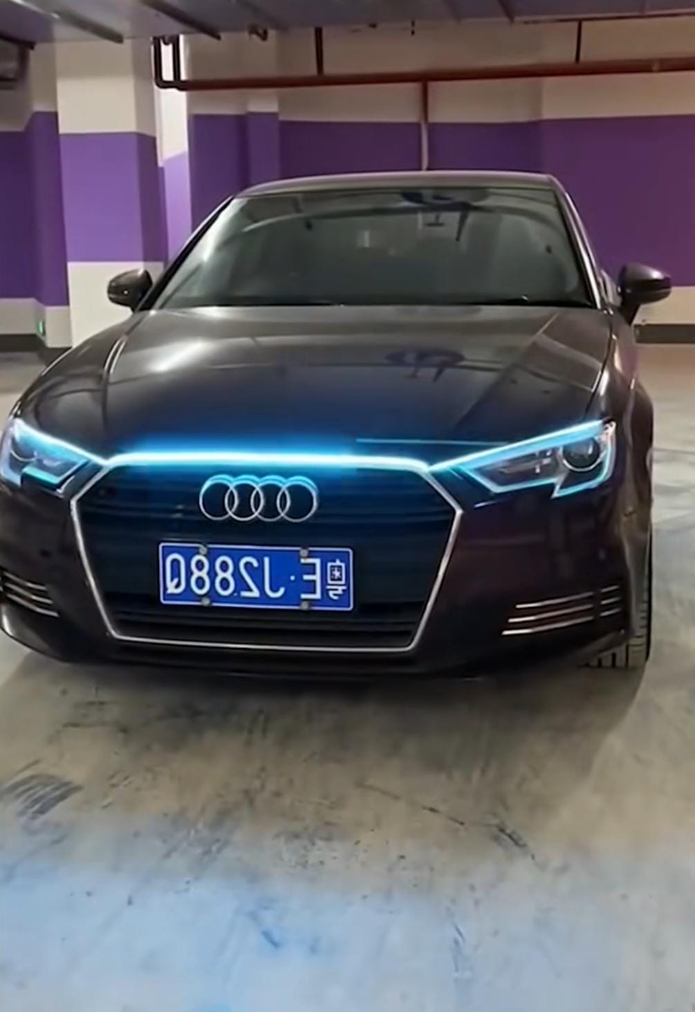 Led esterni per la macchina