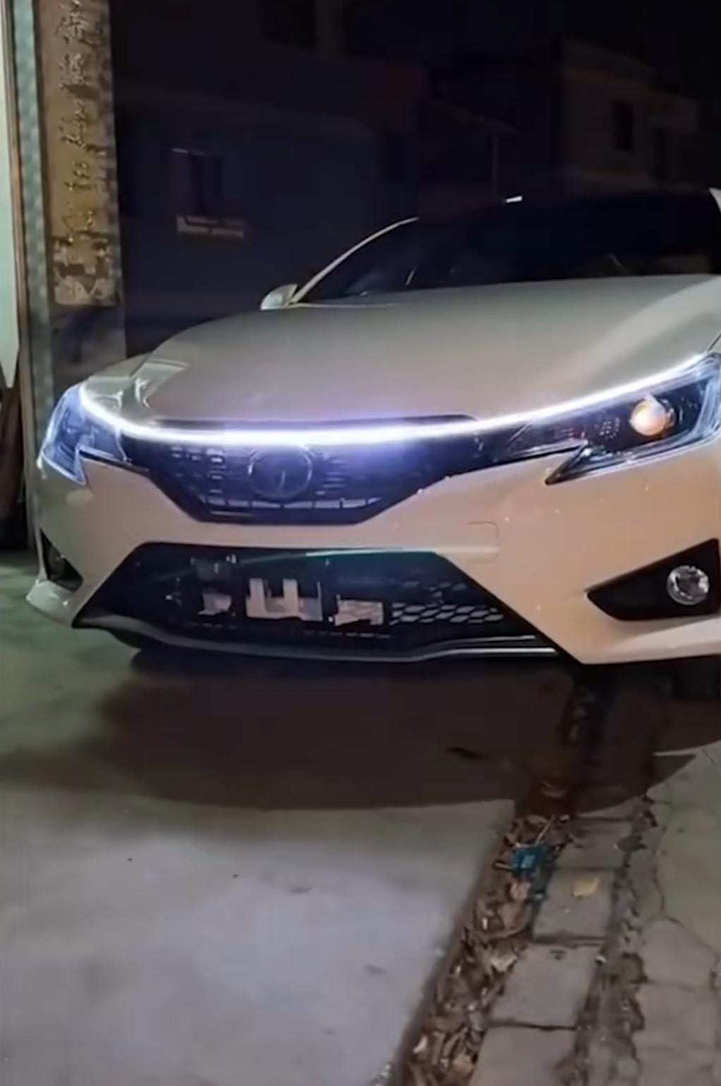 Led esterni per la macchina