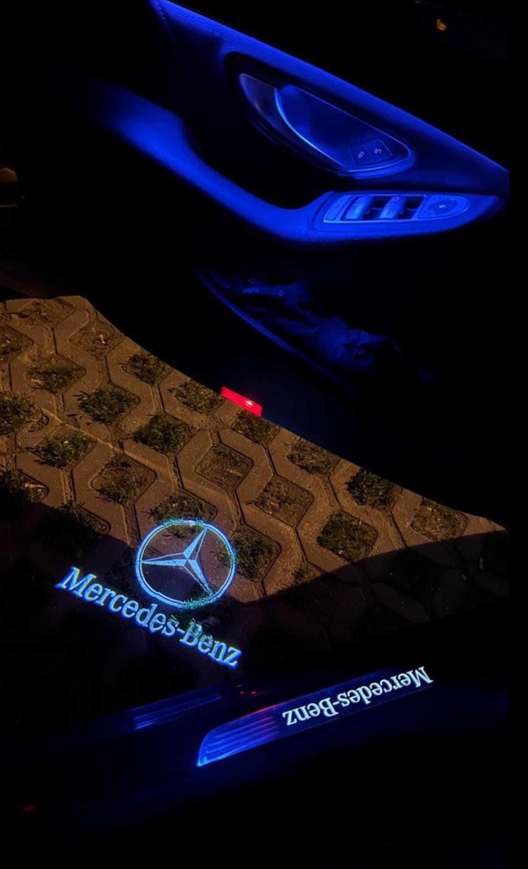 proiettore con logo per auto a scelta