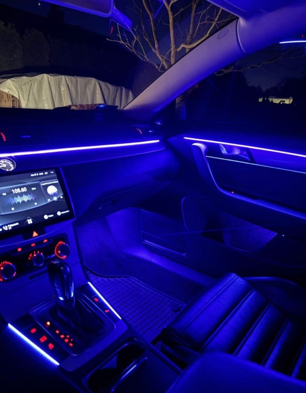 Led macchina auto per i piedi